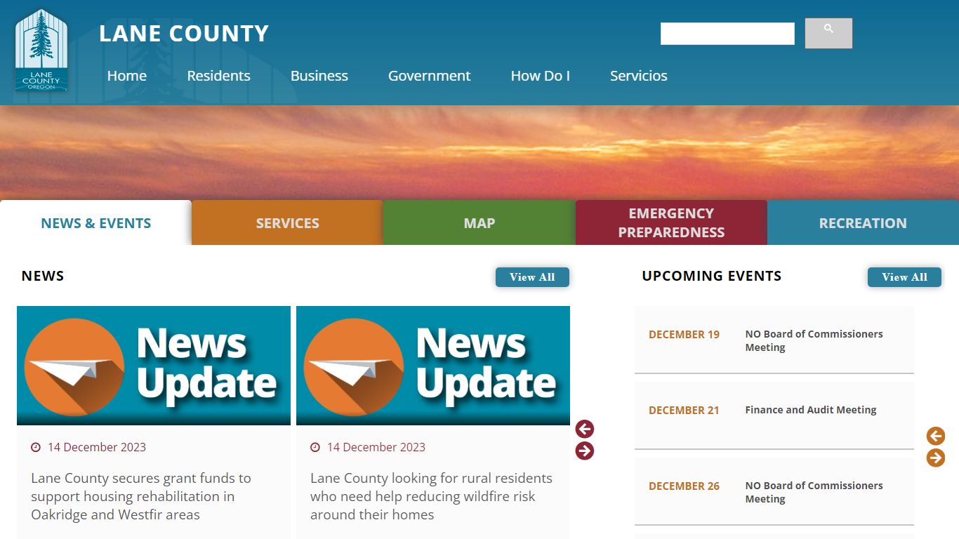 Adult In Custody (AIC) Viewer - Lane County